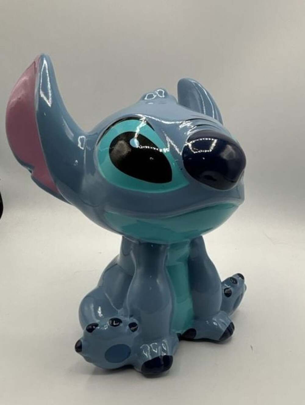 Disney Stitch Ceramic Coin Bank 8 Inch